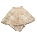 LA STUPENDERIA abito giromanica tinta unita cn culotte Bianco per Neonata CBAB56 BIANCO LA STUPENDERIA 