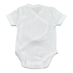 Calamaro Body Tinta Unita Mezza Manica per Neonata FJDJJD BIANCO CALAMARO 