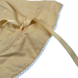 Monnëka Cappello Modello Pescatore Tinta Unita per Neonata 082024 GIALLO Monnëka 