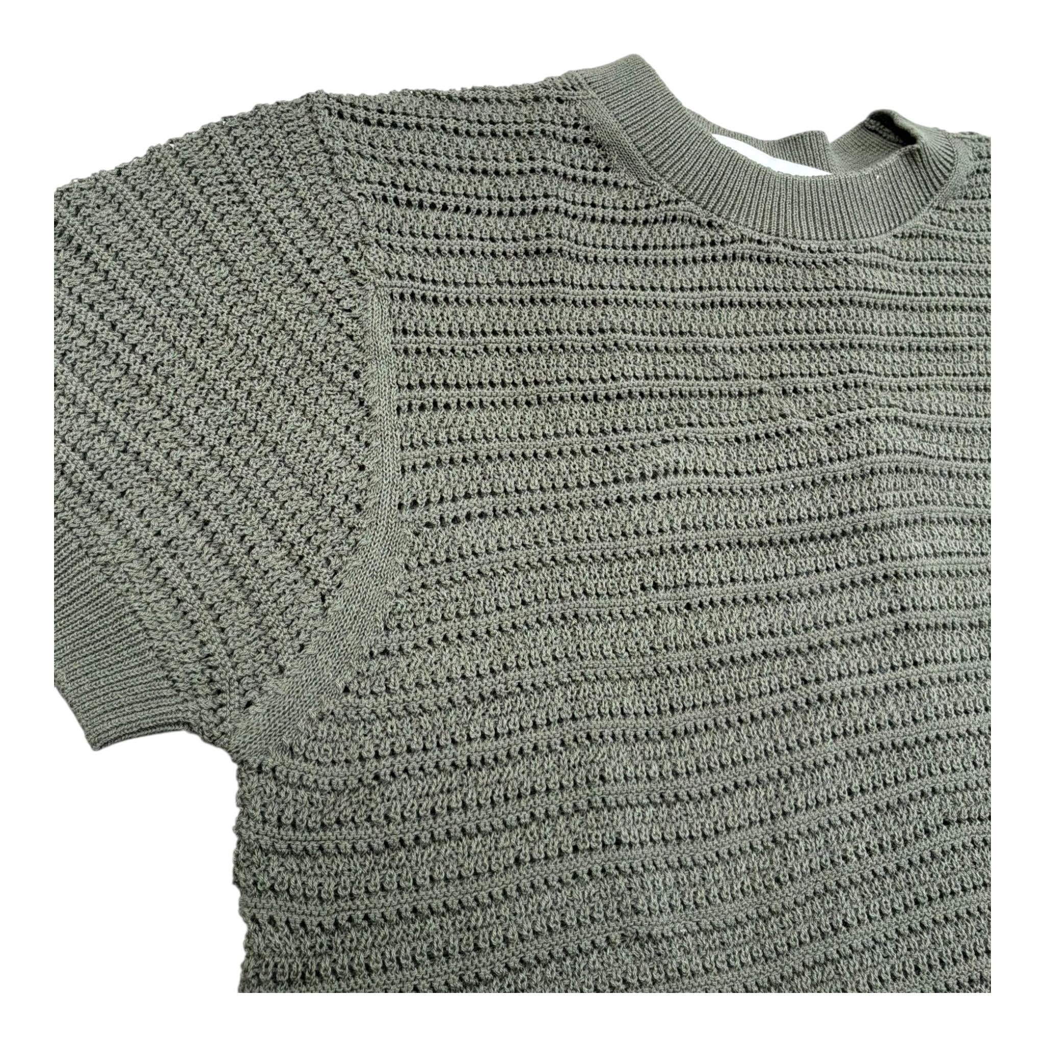 Paolo Pecora T-Shirt Girocollo In Maglia per Bambino PP3981XX VERDE PAOLO PECORA 