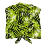 Gaelle Green Fantasy Print Half Sleeve Shirt for Girls