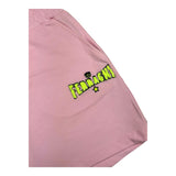 Chiara Ferragni Solid Color Shorts With Elastic Waist Pink For Girls