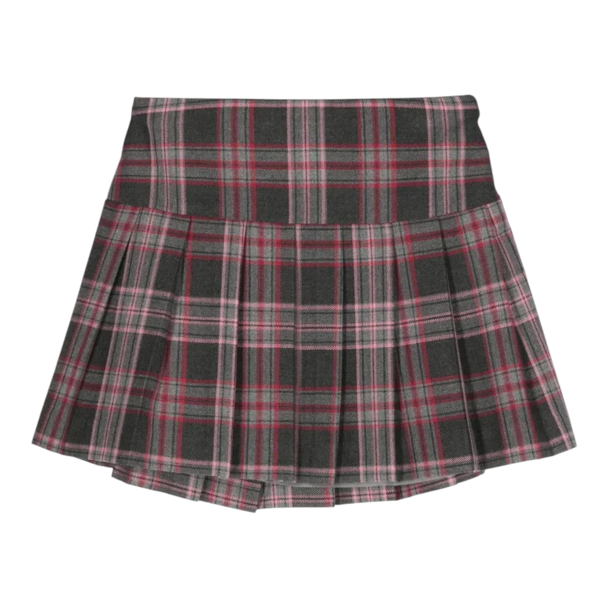 IL GUFO gonan tinta unita con fantasia a quadri Grigio per Bambina A24GN209W3067 GRIGIO IL GUFO 