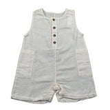 Play Up Pagliaccetto Giromanica Tinta Unita per Neonato PA011AQ11501 PANNA PLAY UP 