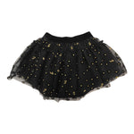 LIU JO gonna tinta unita fantasia floreale Nero per Bambina KF4104X NERO LIU JO 