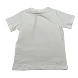 Cesare Paciotti T-Shirt Girocollo tinta unita con Stampa Bianco per Bambino TSP5155BXXX BIANCO CESARE PACIOTTI 