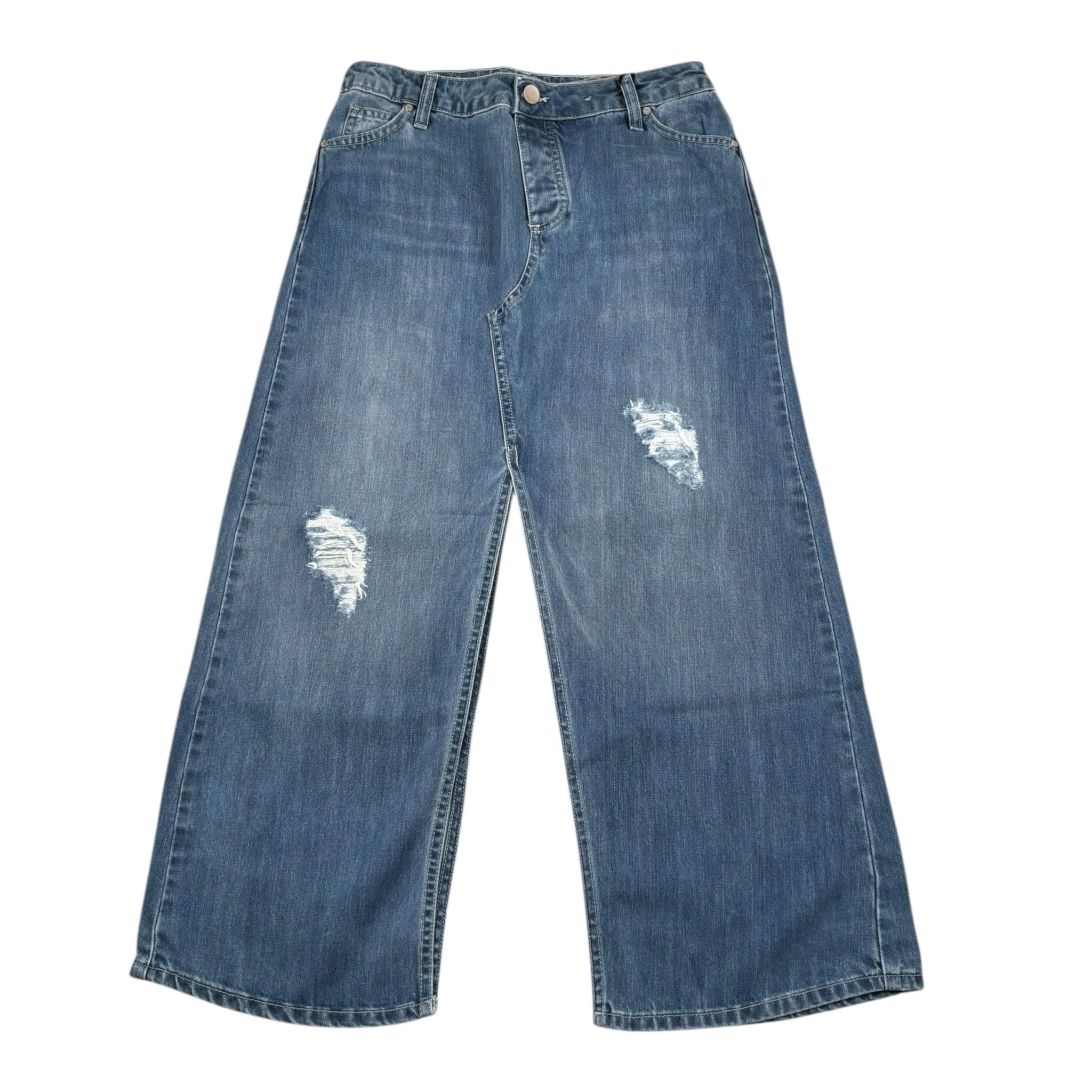 Fun & Fun Gonna Tinta Unita In Denim per Bambina FJSCK01576 AZZURRO FUN & FUN 