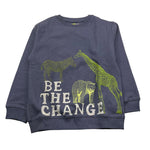 LOSAN felpa chiusa cn cappuccio tinta unita Blu per Neonato LKBAP020224 BLU LOSAN 