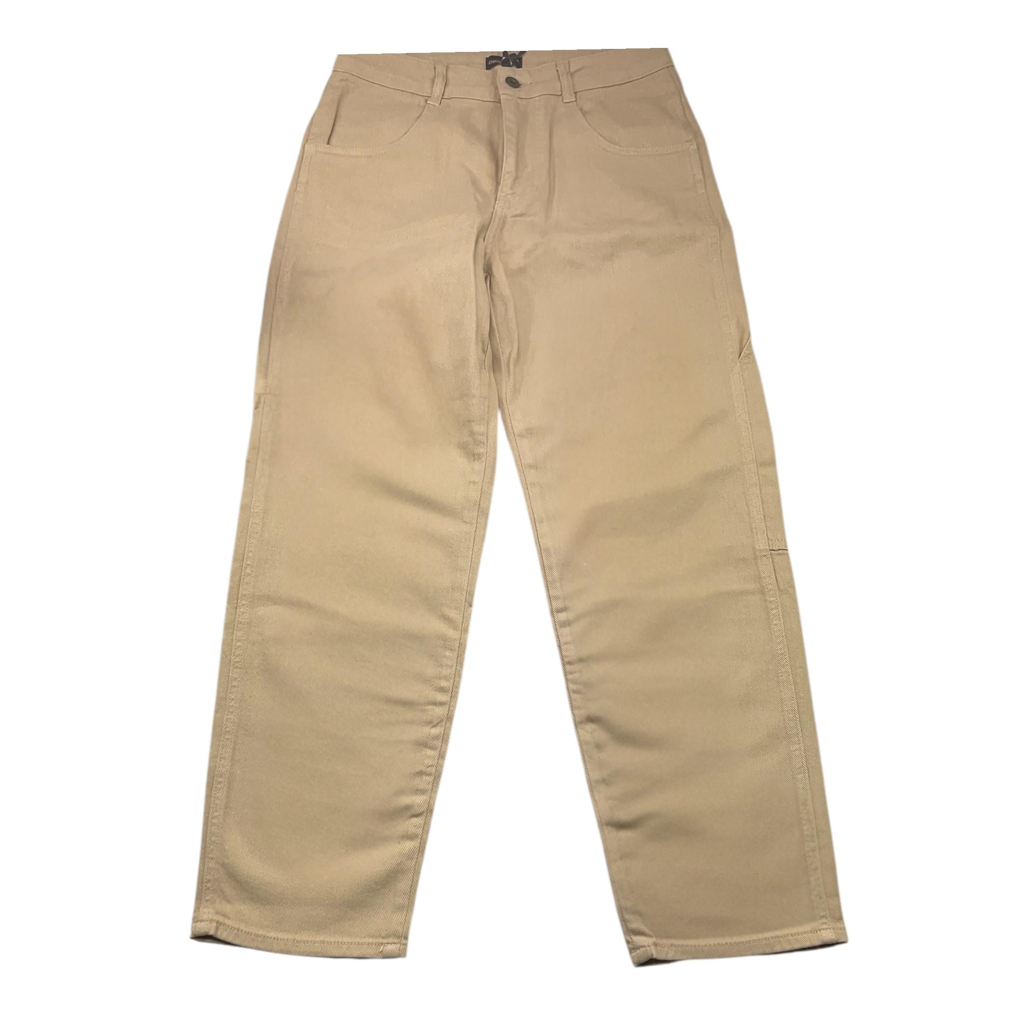EMPORIO ARMANI pantalone tinta unita con logo Beige per Bambino 6D4J95X BEIGE EMPORIO ARMANI 
