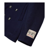 N°21 cappotto tinta unita doppiopetto Blu per Bambino N21939 BLU N°21 