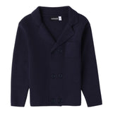 SARABANDA cardigan tinta unita con bottoni Blu per Bambino A106 BLU SARABANDA 