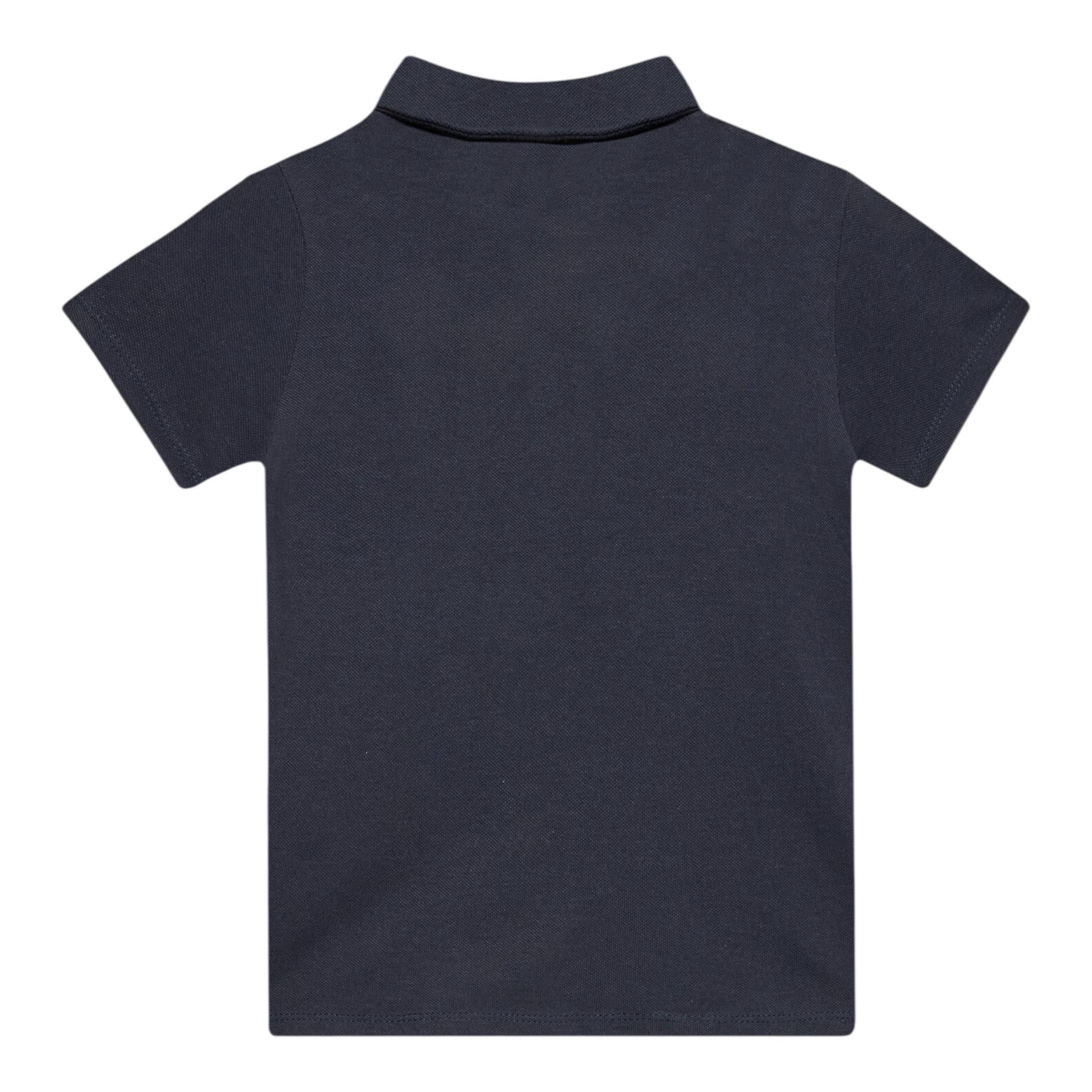 Guess Polo Mezza Manica Tinta Unita per Neonato N2GP03KAPY0 BLU GUESS 