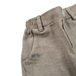 Le Bebe' Bermuda Tinta Unita con Elastico In Vita per Neonato LBB4027 BEIGE LE BEBE' 