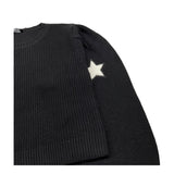MONNALISA maglia girocollo tinta unita Nero per Bambina 496600 NERO MONNALISA 