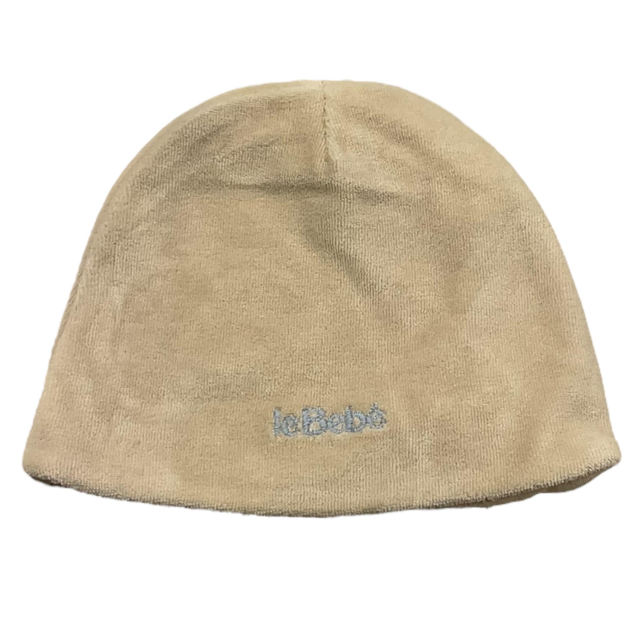 LE BEBE' cappello tinta unita in ciniglia Beige per Neonato LBB5076 BEIGE LE BEBE' 