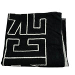 John Richmond Telo Mare Tinta Unita con Logo per Bambina RGP26031TM NERO JOHN RICHMOND 