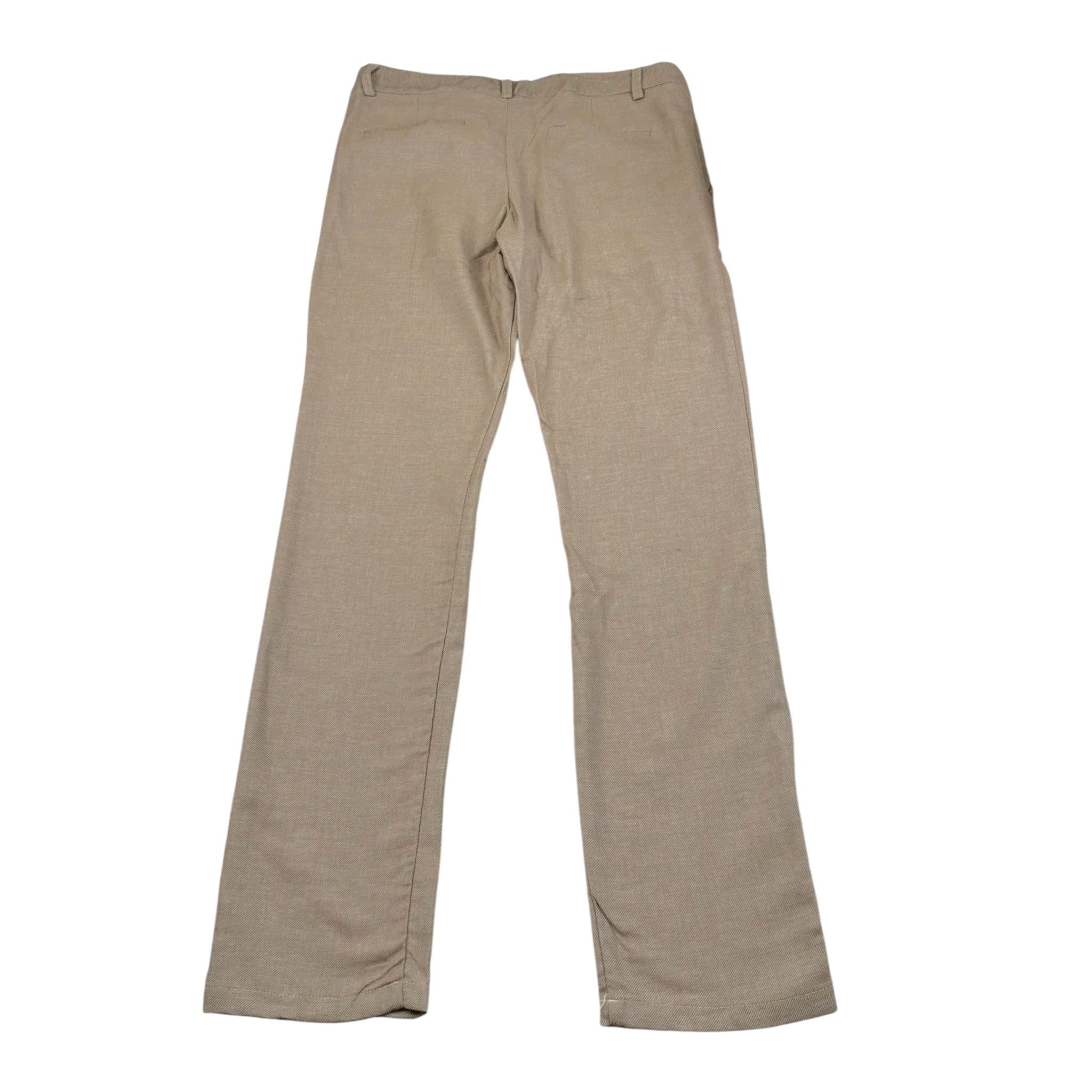 Emanuel Pris Pantalone Tinta Unita con Girovita Regolabile per Bambino EMB6123PTR BEIGE EMANUEL PRIS 