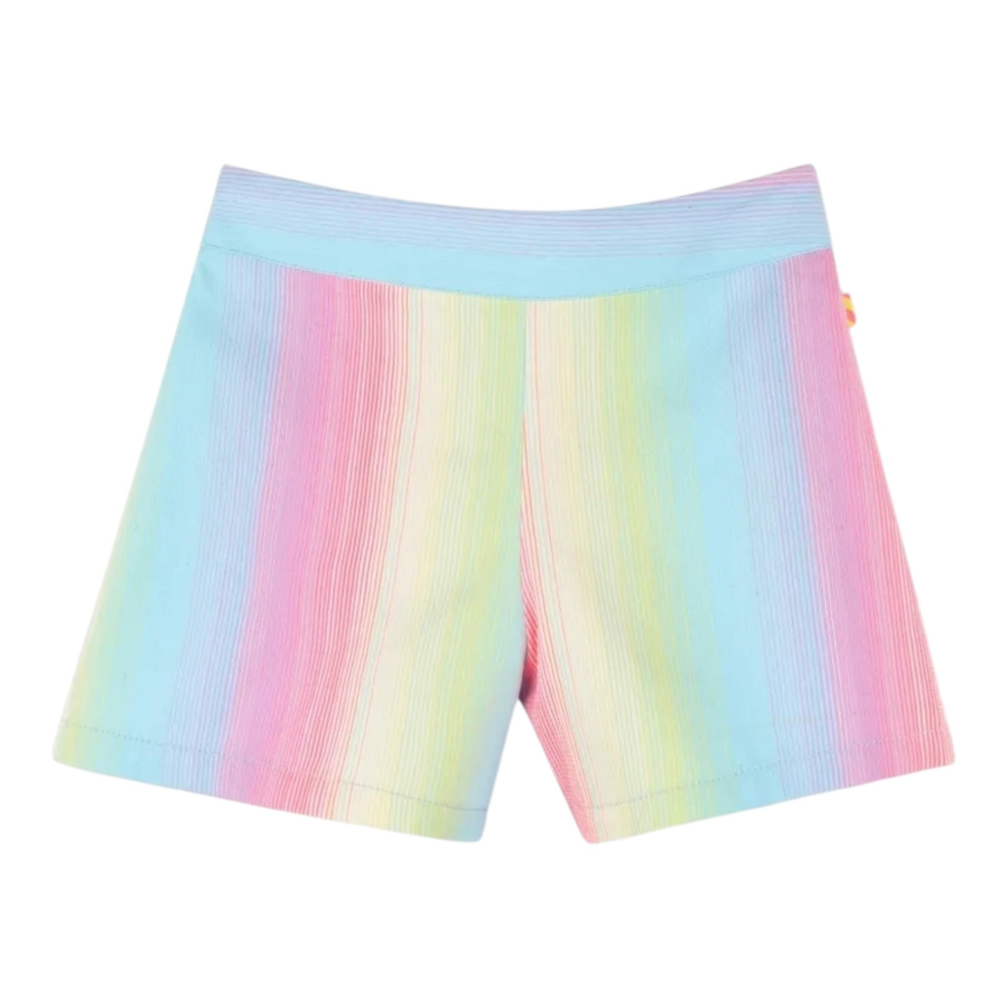 Billieblush Short Multicolor con Fantasia A Righe per Bambina U20896 MULTICOLOR BillIEBLUSH 