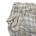 Petit Indi Completo 2 Pezzi Camicia-Culotte per Neonata SS25B09233 BIANCO PETIT INDI 