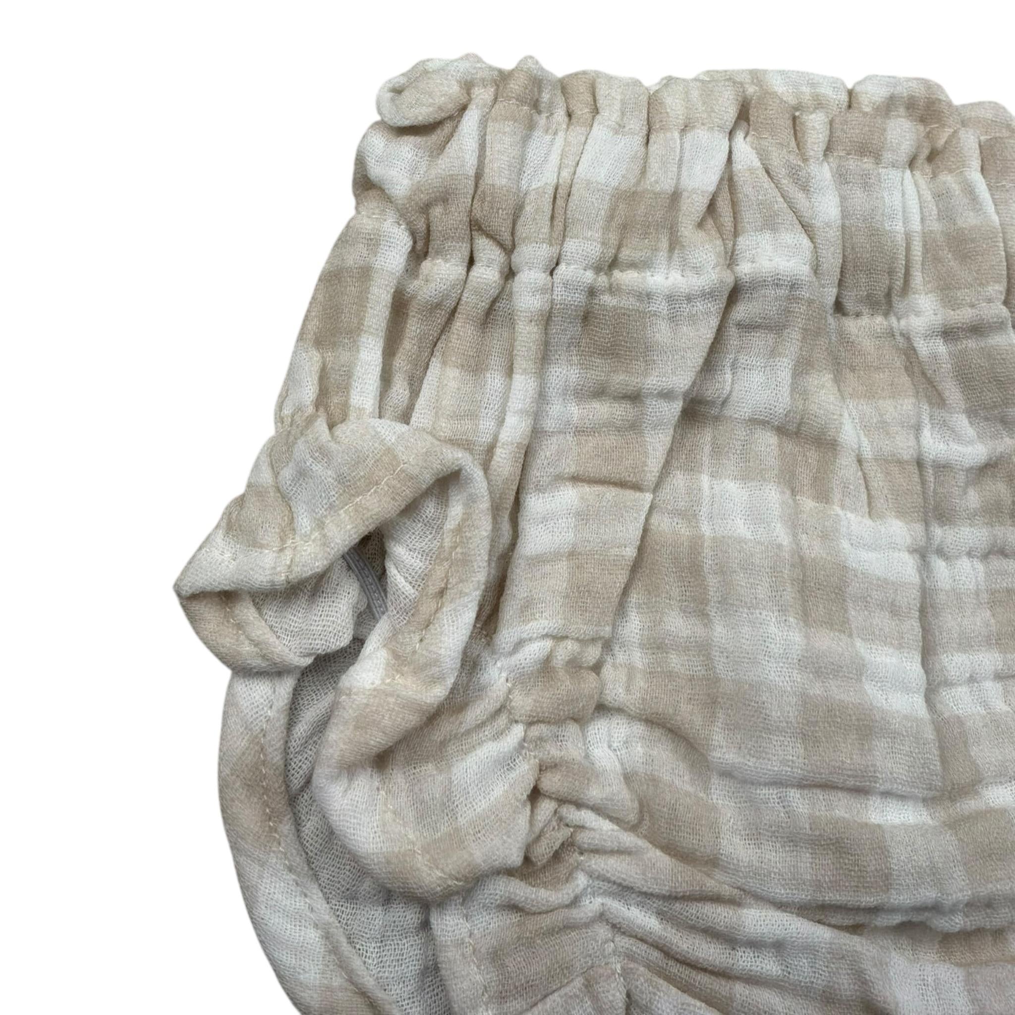 Petit Indi Completo 2 Pezzi Camicia-Culotte per Neonata SS25B09233 BIANCO PETIT INDI 