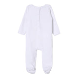 Dsquared2 Tutina Tinta Unita con Stampa per Neonato DQ2506 BIANCO DSQUARED2 