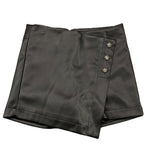 JOHN RICHMOND short in ecopelle tinta unita Nero per Bambina RGA25180GO NERO JOHN RICHMOND 