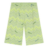 Missoni Bermuda In Solid Color Tracksuit With Green Pattern For Boys