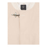 Fay Giubbino Tinta Unita Girocollo con Zip per Bambino FW2P17 BEIGE FAY 