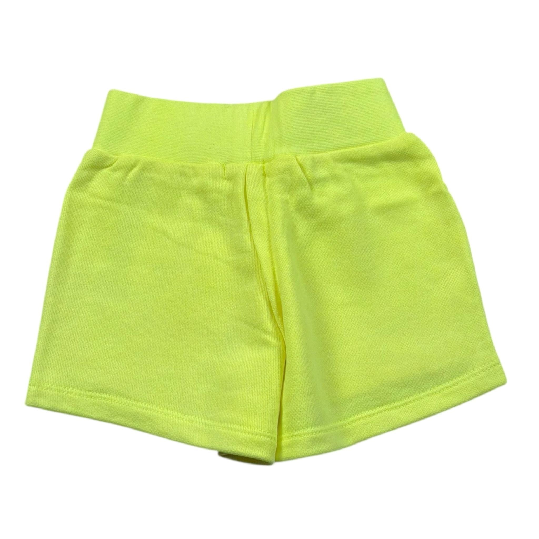 Billieblush Short Tinta Unita con Stampa per Neonata U21044XN GIALLO FLUO BillIEBLUSH 