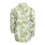 Dan John Plain Half Sleeve Shirt With Contrast Print Cream For Boys