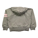 MONNALISA felpa con zip e cappuccio tinta unita Grigio per Bambina 178800R1 GRIGIO MONNALISA 