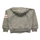 MONNALISA felpa con zip e cappuccio tinta unita Grigio per Bambina 178800R1 GRIGIO MONNALISA 