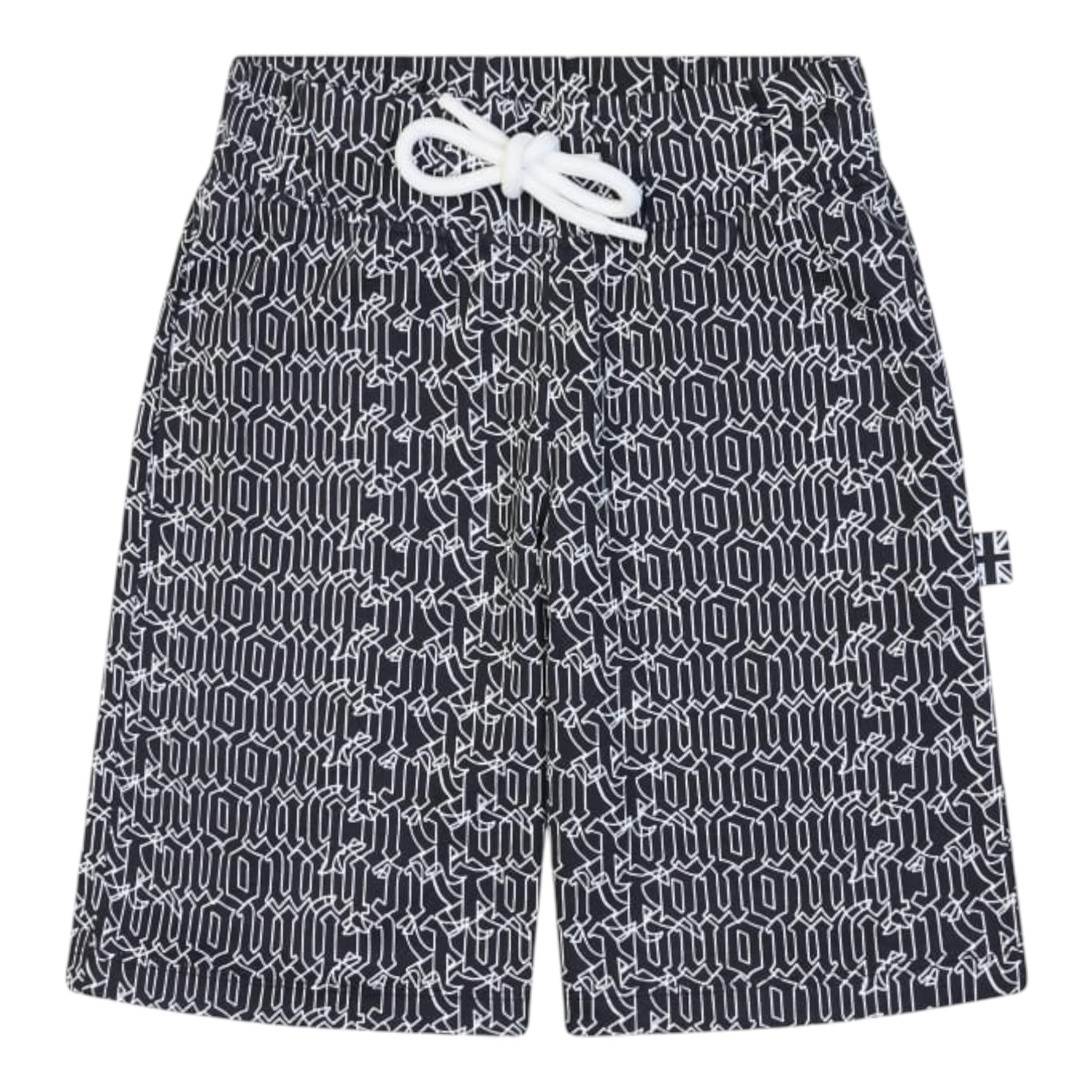 John Richmond Completo 2 Pezzi T-Shirt-Bermuda per Bambino RBP25129CJJ NERO JOHN RICHMOND 