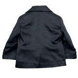 Shako' Solid Color Jacket With Black Button For Newborn