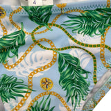 Miranda Costume 2 Pcs Band-Brief Blue for Girls