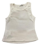 Lu Lu By Miss Grant Canotta Tinta Unita Girocollo per Bambina LL3555 BIANCO LU LU BY MISS GRANT 