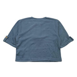 Minimum Complete 2 Pieces Shirt-Trousers Two-Tone Blue/White For Newborn