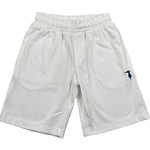 Trussardi Bermuda Tinta Unita con Elastico In Vita per Bambino TBP26008BE BIANCO TRUSSARDI 