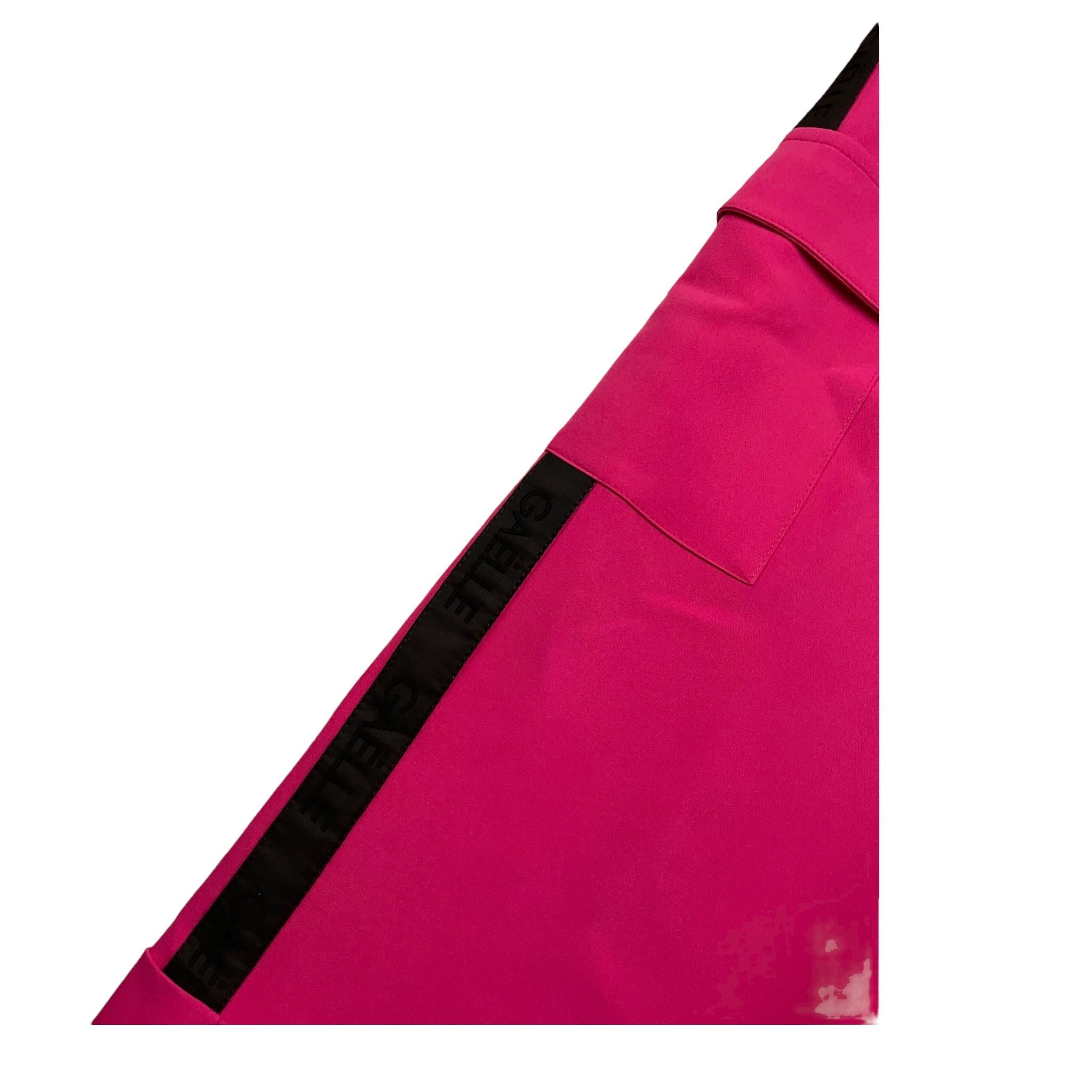 GAELLE pantalone modello palazzo con elastico in vita Fuxia per Bambina 2471P00375 FUXIA GAELLE 