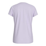 Calvin Klein T-Shirt Girocollo Tinta Unita con Stampa per Bambino IG0IG01470XX LILLA CALVIN KLEIN 