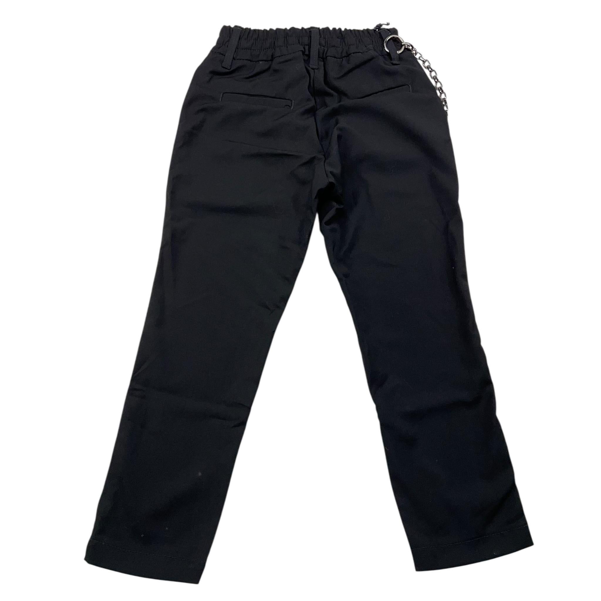 CFBS pantalone tinta unita con elastico in vita Nero per Bambino 21010 NERO CFBS 
