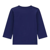 GUESS shirt girocollo tinta unita con stampa in contrasto Blu per Bambina N4BI12I3Z14 BLU GUESS 