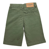 Iceberg Bermuda Solid Color With Adjustable Waist Green For Newborn