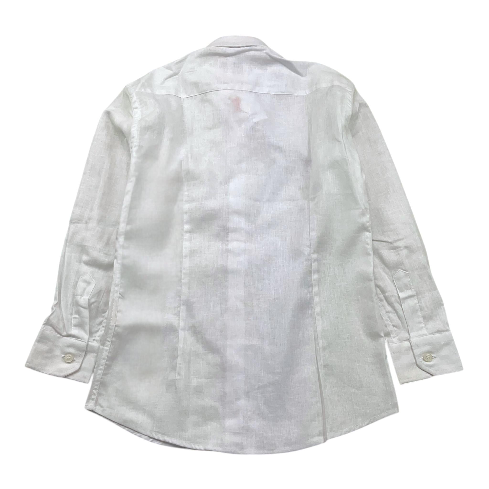 IMPERATORE NAPOLI camicia tinta unita con colletto  Bianco per Bambino ORIA BIANCO IMPERATORE NAPOLI 