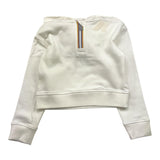 K-WAY felpa tinta unita con zip e cappuccio Bianco per Bambina K6126RW BIANCO K-WAY 