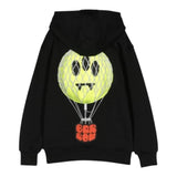 BARROW KIDS felpa chiusa con cappuccio tnta unita con logo Nero per Bambino F3BKJUHS071 NERO BARROW KIDS 