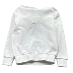 John Richmond Felpa Chiusa con Cappuccio Tinta Unita per Bambino RBP26190FE BIANCO JOHN RICHMOND 