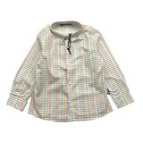 Daniele Alessandrini Long Sleeve Shirt Logo Pattern White For Newborn