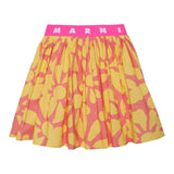 Marni Multicolor Fantasy Print Skirt For Girls