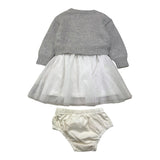 GUESS set abito bicolore-coulotte Grigio per Neonata A2NK18Z2V70 GRIGIO GUESS 